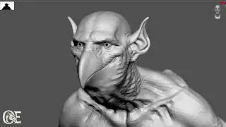 TerrorMan-Zbrush-Turntable-blendshapes