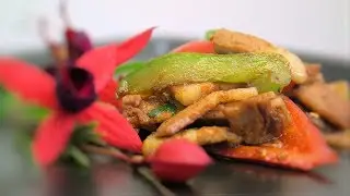 Chinese Pork Belly in Yellow Bean Sauce (Asian Style Cooking Recipe)
