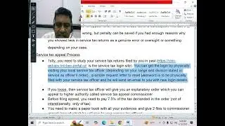 service tax appeal itr 26as vs service tax return
