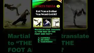 Bet you a DOLLAR you won't get it?! #shorts #sports #trivia  #games