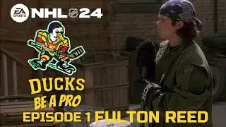 Nhl 24 Be A Pro- Episode 1 Fulton Reed: The Journey Begins