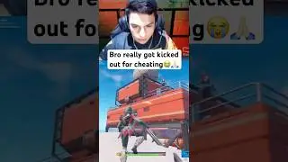 This pro got kicked out for this😳🤯#fortnite #fortnitevideos #profortnite #cheating #gaming #sub