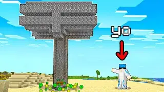 hice esta granja de EXPERIENCIA en mi mundo HARDCORE de Minecraft