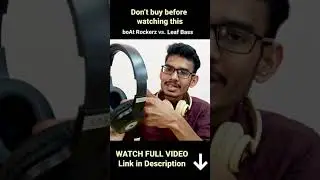 Boat Rockerz vs. Leaf Bass Headphone🔥🔥 || VTR Videos
