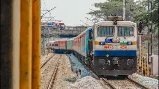 Velankani Vasco Express gets Brand New LHB Coaches 2024 Made | Triple Crossing & WAP7's Galore