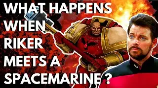 DIOMEDES IN STAR TREK (WARHAMMER 40,000 DAWN OF WAR SPACE MARINE in STAR TREK) #shorts