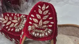 350 rs free shipping pure Handwork की jutti collection order no.8199869098