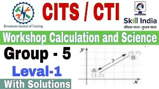 Cits / Cti Workshop calculation and Science | Group -5 ,Leval -1 | सभी question का निचोड़ | #cits