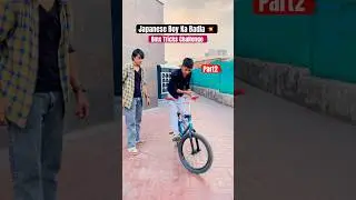 ￼￼Ek Minute Me Maine Meraj ko Stunt Sikha Diya😱🔥Part2 Akram Rider #japanvsindia #shorts #bmxindia