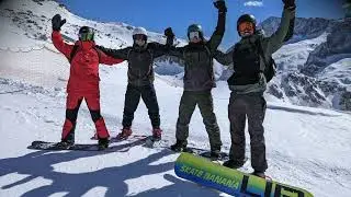 Wintersport - Snowboarding | Dolomiti Superski | Val Gardena, Seiser Alm, Alta Badia, Arabba | 4K