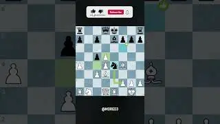 Upfront Sniper. #chess #shorts