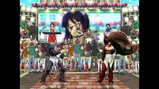 Mugen Random Battles: Black Iori Vs Iori Clone-9