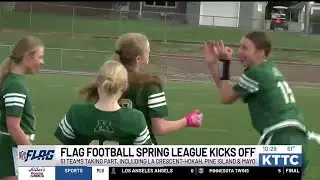 Minnesota flag football league kicks off