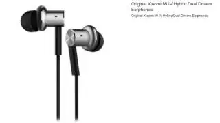 Original Xiaomi Mi IV Hybrid Dual Drivers Earphones полезные посылки