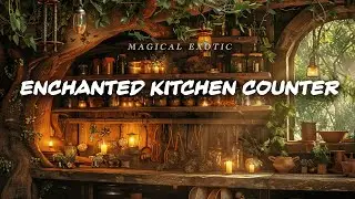 Enchanted Kitchen Counter  | Magical Fantasy Music & Ambience | Heal & Clam, Deep Sleep
