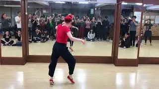 AJW2018 Class Recap: Jo - Creating jazz steps from movement