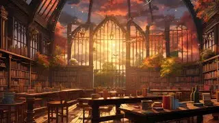 Old Library Ambience 🎻 Classical Strings for Reading & Writing