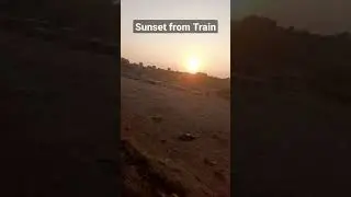 #sunset #train #railway #scenery #nature