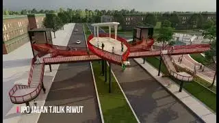 DESAIN RTH, JPO DAN PARKIR KAWASAN BUNDARAN BESAR PALANGKA RAYA