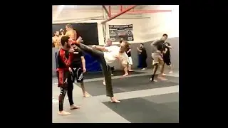 Jean-Claude Van Damme - Training with MMA fighters (2020)