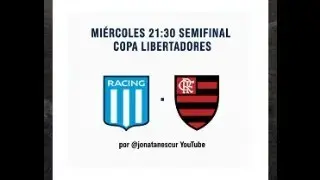 RACING FLAMENGO - RELATO EN VIVO - JONATAN ESCUR