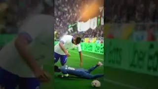Vini had enough😂😂😂#fc24 #fouls#wtfmoments #fails