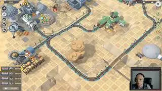 Playthrough of Train Valley 2, Level 45