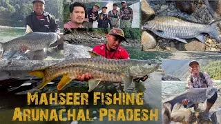 Mahseer Fishing Arunachal Part-7 INDIA 🎣🎣🤟🫰