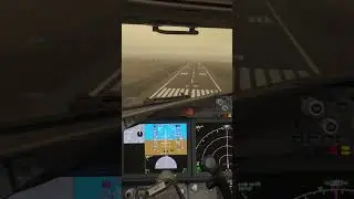 Cross wind, Hard Landing in Gdańsk Lech Wałęsa Airport B737 max 8 IFLY MSFS 2024