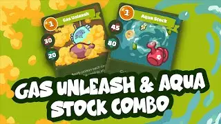 Gas Unleash and Aqua Stock Combo vs. AAP (Poison Meta Combo) INSANE GAMEPLAY #axie