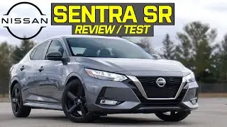 6-SPEED MANUAL! 2021 Nissan Sentra SR - Review & Test Drive