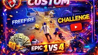 🔥 OP HEADSHOT CUSTOM CHALLENGE START!Aap log batao next kaun sa challenge chahiye? 😍👇1vs4 &bull; Only