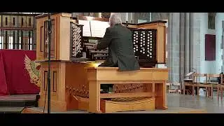 Dr Barry Rose, OBE, plays Peter Maxwell Davies 'Farewell to Stromness' -organ of Blackburn Cathedral