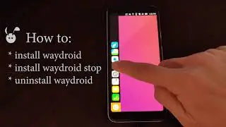 Приложение-помощник Waydroid &mdash; установка/удаление в Ubuntu Touch &mdash; приложения для Android