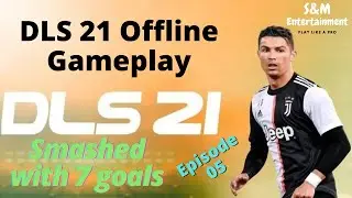 Best offline gameplay in DLS 21 | Dijon Fc Smashed with 7 goals | Offline EP :06