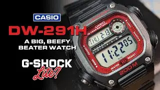 Casio DW-291H &mdash; обратите внимание на новые &laquo;G-Shock Lite&raquo;. Идеальные, большие, мощные и стильные ...