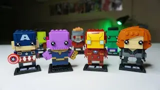 Моя коллекция фигурок Lego BrickHeadz!