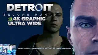 [4K60] Detroit Become Human Photoreal Reshade ASMR GamePlay RTX 4090 RAYTRACING  Beyond all Limits!