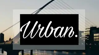Urban Dublin.