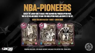 КАК БЫСТРО И ЛЕГКО ПОЛУЧИТЬ 3 БЕСПЛАТНЫХ ИГРОКА NBA PIONEERS В NBA 2K26 MyTEAM!!