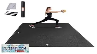 VEVOR Exercise Mat Non Slip High Density Premium Yoga Mat Exercise Yoga
