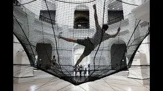 Bouncy Safety Net Installation Encourages Museum Fun in Singapore | HD