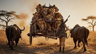 Sniper Hunting Giant Lion Takedown &ndash; Extreme Savannah Ambush