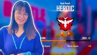 Sooneeta - Best Moments of Solo Rank Push Highlights Road to Heroic 2⭐| Garena Free Fire