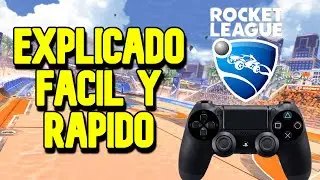 ✅CÓMO CONFIGURAR el MANDO🎮 Fácil en ROCKET LEAGUE PC || Gumyx