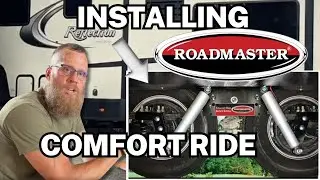 Установка пружинной амортизаторной системы Roadmaster Slipper на наш автодом | Лучшая модернизация подвески автодома