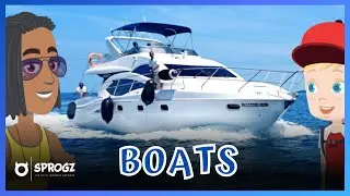 Boats For Kids | Boat For Children | Facts For Toddlers & Children To Learn All About Boats | Sprogz