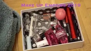 One Year of Make Up Empties 2019