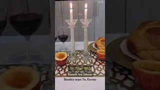 Ben&ccedil;&atilde;o Acendimento das luzes de Shabat e Yom Tov #shorts