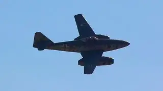 Messerschmitt Me262 display at Hahnweide Airshow 2016